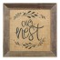 Our Nest 12x12 Framed Wood Print