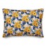 Yellow Floral Pattern 14x20 Spun Poly Pillow