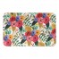 Bright Multi Floral Pattern 34x21 Bath Mat