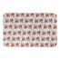 Orange Floral Pattern 34x21 Bath Mat