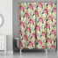 Bright Multi Floral Pattern 71x74 Shower Curtain