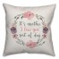 An I Love You Sort of Day 18x18 Spun Poly Pillow