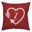 Heart Monogram Indoor / Outdoor Pillow