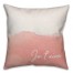 Je t'aime 18x18 Spun Poly Pillow