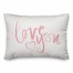 Love You Script 14x20 Spun Poly Pillow