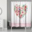 Love Lives Here 71x74 Shower Curtain