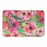 Bright Floral Pattern 34x21 Bath Mat
