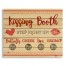 Kissing Booth Ad 22x18 Pallet Wood Art
