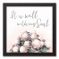 It is Well with My Soul 12x12 Black Framed Canvas