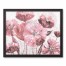 Blooming Flowers 16x20 Black Framed Canvas