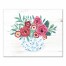 Bowl of Flowers 16x20 Canvas Wall Art