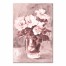 Abstract Flowers in Vase 24x36 Canvas Wall Art