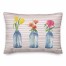Assorted Stems in Jars 14x20 Spun Poly Pillow