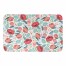 Abstract Floral 34x21 Bath Mat