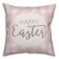 Happy Easter Buffalo Check 18x18 Spun Poly Pillow