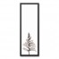 Transparent Black and White Flower Wall Art