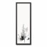 Black and White Transparent Fern Wall Art