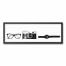 Black and White Necessities Wall Art