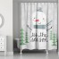 Tis the Season Snowman 71x74 Shower Curtain