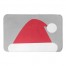Santa Hat 34x21 Bath Mat