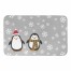 Snowy Penguins 34x21 Bath Mat