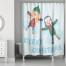Snow Angels 71x74 Shower Curtain
