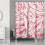 Bold Candy Canes 71x74 Shower Curtain