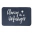 Away in a Manger 34x21 Bath Mat