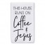 Coffee and Jesus Buffalo Check Textiles Collection