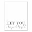 I love you, Don't forget it Wall Art