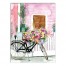 Flower Delivery Bike Canvas Wall Art