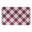 Maroon Diamond 34x21 Bath Mat