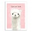 Llama Love Canvas Wall Art