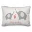 Elephant Love 14x20 Spun Poly Pillow