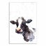 Watercolor Cow 24x36 Canvas Wall Art