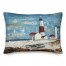 Painted Lighthouse 14x20 Spun Poly Pillow