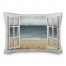 Beach Window 14x20 Spun Poly Pillow