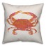 Pinky Painted Crab Pillow