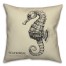 Seahorse Science Pillow