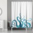 Reaching Octo Tentacles 71x74 Shower Curtain