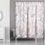 Blush Botanicals 71x74 Shower Curtain