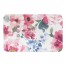 Pink Watercolor Florals 34x21 Bath Mat