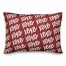XOXO Script White 14x20 Spun Poly Pillow