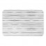 Wavy Gray Lines 34x21 Bath Mat