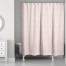 Blush Watercolor Floral 71x74 Shower Curtain