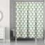 Pineapple Pattern 71x74 Shower Curtain