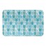 Blue Watercolor Chevron 34x21 Bath Mat