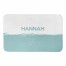 Distressed Teal Anchor Silhouette 34x21 Personalized Bath Mat