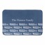 Navy Whale Pattern 34x21 Personalized Bath Mat