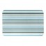 Nautical Blue Stripes 34x21 Bath Mat